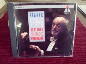 Franck Symphonie in D Minor New York Philharmonic Kurt Masur CD - Imagen 1 de 1