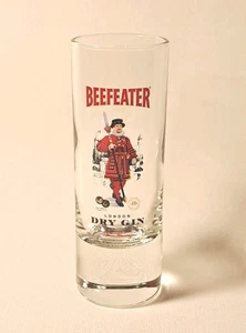 Vintage Beefeater Schnapsglas Shooter London Dry Gin Schnaps Alkohol groß S123 - Bild 1 von 3