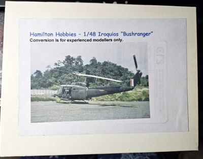 Rare - RAAF "Bushranger" Iroquois Gunship Conversion by Hamilton Hobbies | 1:48 - Image 1 of 4
