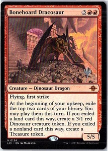 Bonehoard Dracosaur M Promo Pack: Le Caverne Perdute di Ixalan 134 Near Mint - Foto 1 di 1
