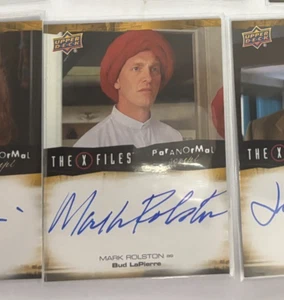 2025 X-FILES PARANORMAL SCRIPT AUTOGRAPH MARK ROLSTON - Bild 1 von 1