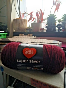 Coats & Clark Red Heat Super Saver 364 YDS/V 333m 7 Oz - Bild 1 von 3