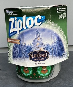 Ziplock Disney Nussknacker Limited Edition Design Twist n Loc Runde Behälter - Bild 1 von 6