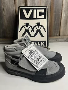 Zapatos de Patineta Retro De Colección De Retro Airwalk VIC Victim Gris Para Hombre Talla 6 1/2 RAROS - Imagen 1 de 8