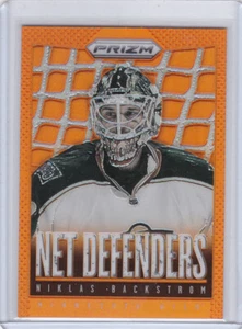 2013 2013-14 PRIZM NIKLAS BACKSTROM ORANGE NET DEFENDERS 34/50 ND-3 WILD - Picture 1 of 2