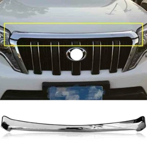 For Toyota Prado FJ150 2014-2017 Chrome Front Bumper Grille Strip Decor Cover - Bild 1 von 6