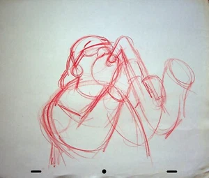 The Simpsons Production Hand Drawn Animation Pencil 20th Century Fox - Bild 1 von 2