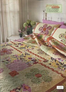E0433 RETRO FLOWER POWER STEPPMUSTER/ANLEITUNG - Bild 1 von 3