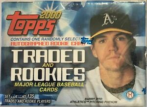 SEALED 2000 Topps Traded  Complete Factory Set w/ Miguel Cabrera Mint RC +1 Auto