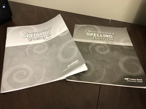 A Beka 10 Vocabulary Spelling Poetry IV & IV Student Quizzes&Teachers Quiz Key - Picture 1 of 9