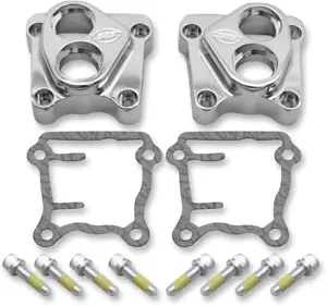 S&S Cycle Billet Alzaválvulas Cubiertas Cromo #106-3883 - Imagen 1 de 1