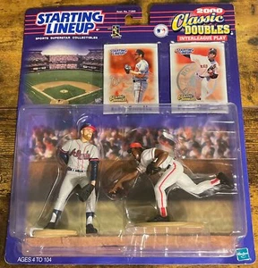 2000 Starting Lineup John Smoltz & Pedro Martinez Action Figures - Picture 1 of 7