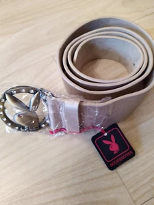 PLAYBOY Belt Beige and a Gift Bag Brand New Very Rare - Picture 1 of 1