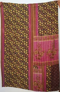 Handmade Very High Quality Indian Vintage Kantha Quilts Bedding Blankets - Picture 1 of 3