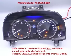 2013 Lexus GS250 GS350 Instrument Cluster KPH TYPE OEM Genuine 83800-3A311 - Picture 1 of 13