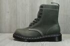 65 New Rare Dr Martens 1460 Pascal Zip Black Leather Boots Womens US Size 6