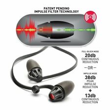 Safariland® Foam Impulse Hearing Protection w/ Lanyard, 38 dB Peak Impulse Redu.