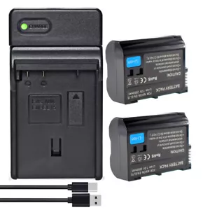 2x EN-EL15c Battery for Nikon Z5 Z6 Z6II Z7 II D850 D810 D750 MH-25a +Charger - Picture 1 of 10