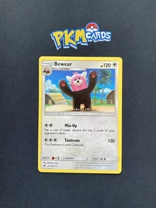 Pokémon TCG Bewear Burning Shadows 111/147 Regular Rare LP. - Picture 1 of 3