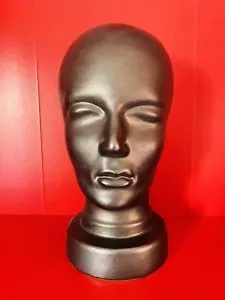 🟢 grande scultura in ceramica testa manichino orig. Scherich anni 70 - Foto 1 di 8