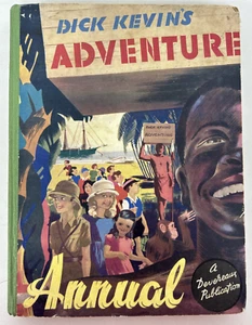 Vintage Dick Kevins Adventure Annual Devereaux Publication Hardcover Sammlerstück - Bild 1 von 20