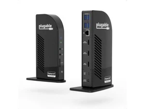 Estación de Acoplamiento de Monitor Triple USB-C Enchufable UD-ULTCDL 13 en 1 con Carga de 100 W, - Imagen 1 de 4