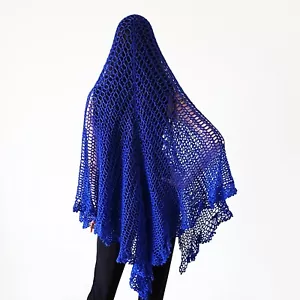 Dreieckstuch Häkelanleitung, PDF Schaltuch, Tuch häkeln mit Bordüre, DIY Bandana - Bild 1 von 9