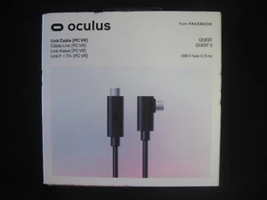 OCULUS LINK CABLE (PC VR) QUEST, QUEST 2 USB 3 TYPE-C (5m)-NUOVO IN SCATOLA - Foto 1 di 3