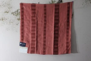 Highland Court, Merida Stripe, Embroidered Stripe, 24.50" W X 26" L, Color Coral - Picture 1 of 1