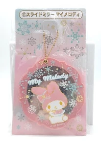 Sanrio My Melody 3" slide mirror keychain charm figure Japan - Picture 1 of 2