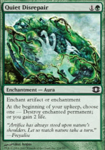 Quiet Disrepair - Foil ~ Lightly Played Future Sight MTG Magic UltimateMTG Green - Image 1 of 1