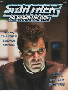 Star Trek The Official Fan Club Magazine #68 June/July 1989 - Picture 1 of 1