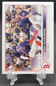 2022 Topps Series 2 #630 Kiki Hernandez Rafael Devers - Boston Red Sox