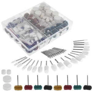 140X Grinding Sanding Polishing Rotary Tool Dremel Kit Wheel Craft Burr Bit ♛ - Picture 1 of 11