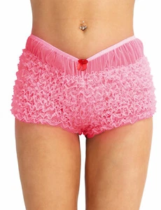 Womens Ruffled Lace Layer Shorts Bloomers Knickers Panties Knickers Underwear - Picture 1 of 78