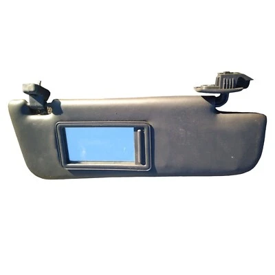 2012-2017 Fiat 500 Coupe Passenger Sun Visor Mirror Right Sunvisor Black  - Image 1 of 4