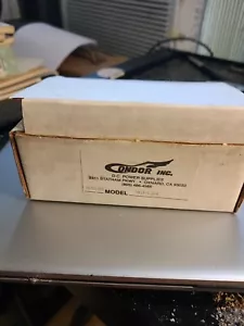 Condor HB15-1.5-A Power Supply 15VDC @ 1.5A 50/60HZ, 100/120/220/230/240VAC - Picture 1 of 6