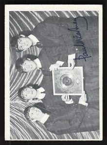 1964 Topps The Beatles Black & White 1st Series #60 Paul McCartney VG-EX 