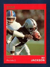 1990 Star Gold Bo Jackson #6 Kansas City Royals NM/MT /1500
