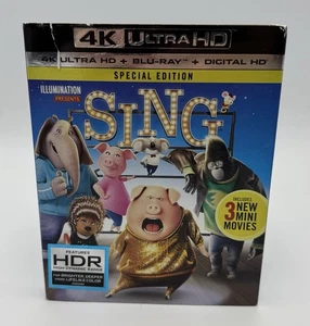 Sing - Special Edition (2017, 2-disc 4K UltraHD/Blu-ray set) - Imagen 1 de 4
