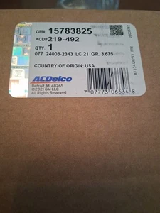 Secondary Air Injection Pipe ACDelco GM Original Equipment 219-492 - Picture 1 of 2