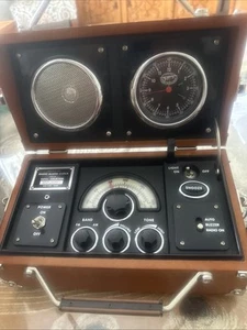 Spirit of St. Louis Radio Alarm Clock Aviator Flight Case S.O.S.L. Collection - Picture 1 of 15