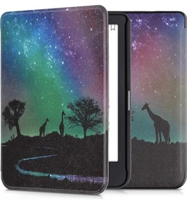 Klapphülle Tolino Shine 3 Hülle - eReader Case - Sternenhimmel Giraffe - Bild 1 von 6