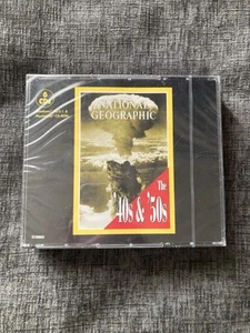 National Geographic Interactive 40's & 50's 1998 CD-Rom PC 6 discs NEW & SEALED - Picture 1 of 3