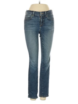 Pantalones de mezclilla azules para mujer Ann Taylor LOFT 26W Foto 1 de 4