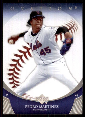 2006 Upper Deck Ovation #44 Pedro Martinez New York Mets - Image 1 of 2