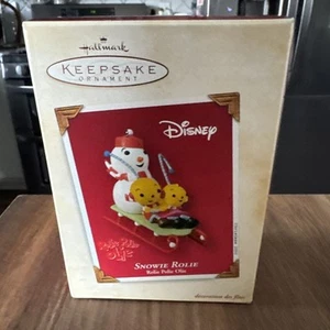 Hallmark 2003 Disney Rolie Polie Olie Ornament - Snowie Rolie - New in Box - Picture 1 of 4