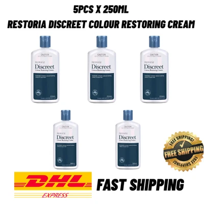 PACK 5 Restoria Crema Restauradora de Color Discreta Natural 250 ml - DHL EXPRESS Foto 1 de 3