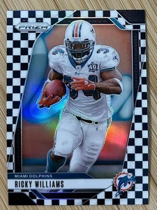 Ricky Williams 2024 Prizm Checkerboard Refractor Miami Dolphins Football Card - Picture 1 of 2
