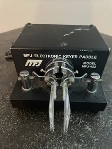 MFJ Pacesetter Electronic Keyer Paddle Model MFJ-422 - Zdjęcie 1 z 6